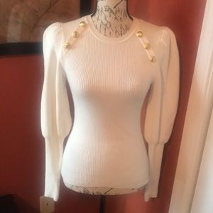 Zara puff sleeve sweater